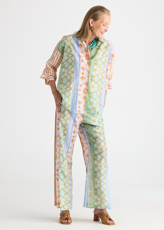 Zaket & Plover Pattern Clash Shirt ZP8845