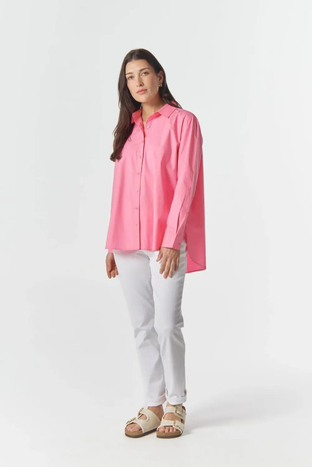 Goondiwindi Cotton Bloom oversized Basic Shirt 4432
