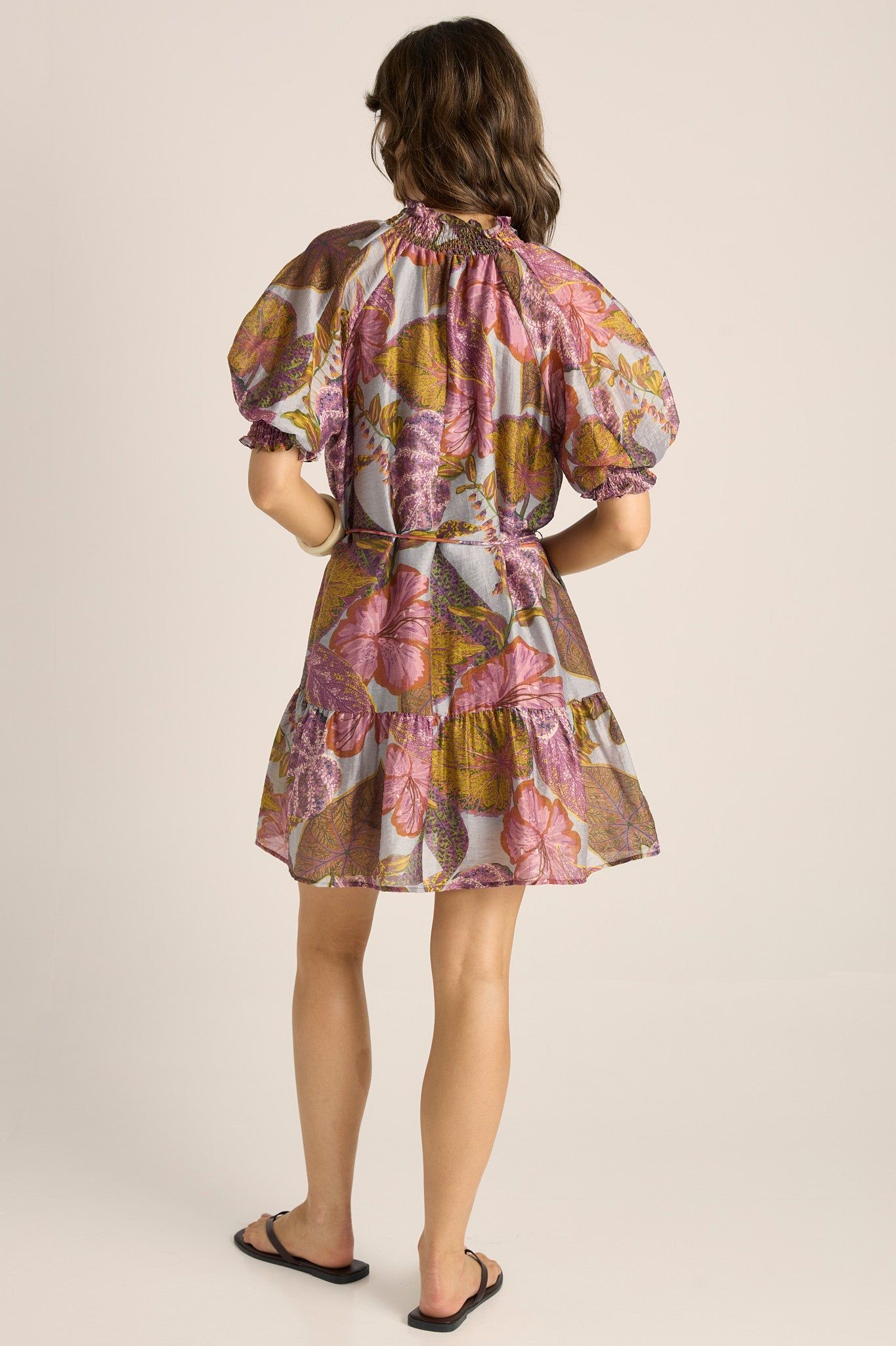 Fate & Becker Daria Dress - Leaf Print