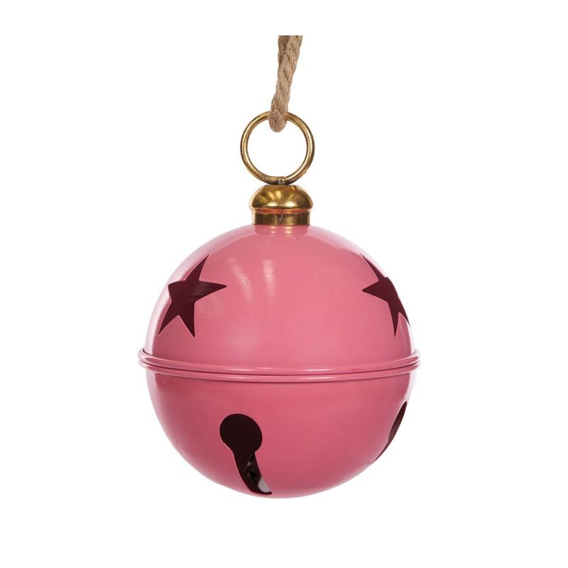 Holly & Ivy 20 CM GLOSS PINK BELL Holly & Ivy 20 CM GLOSS PINK BELL