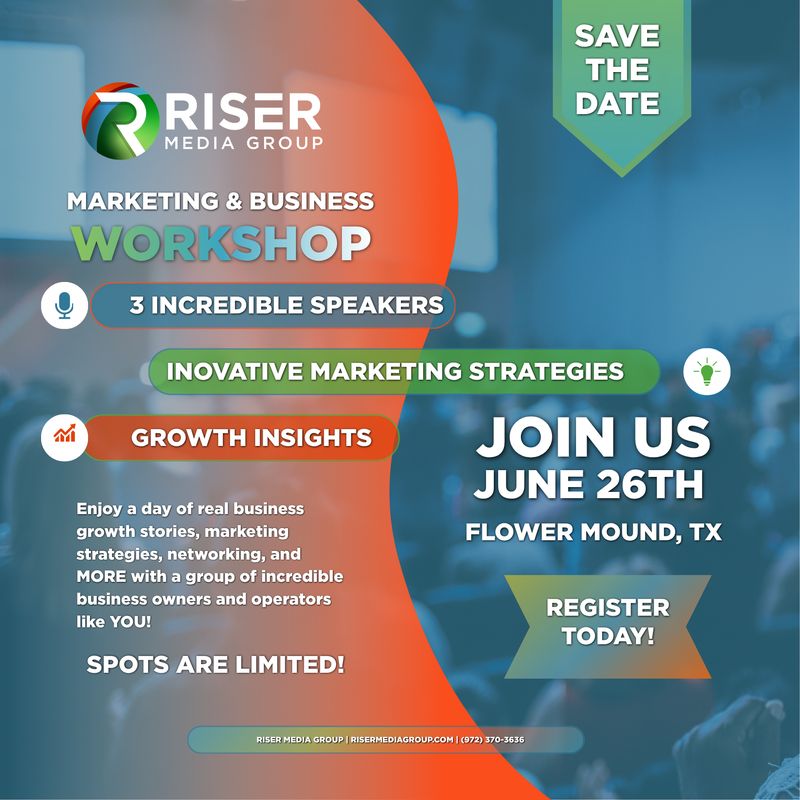 Marketing & Business Workshop – June 26th