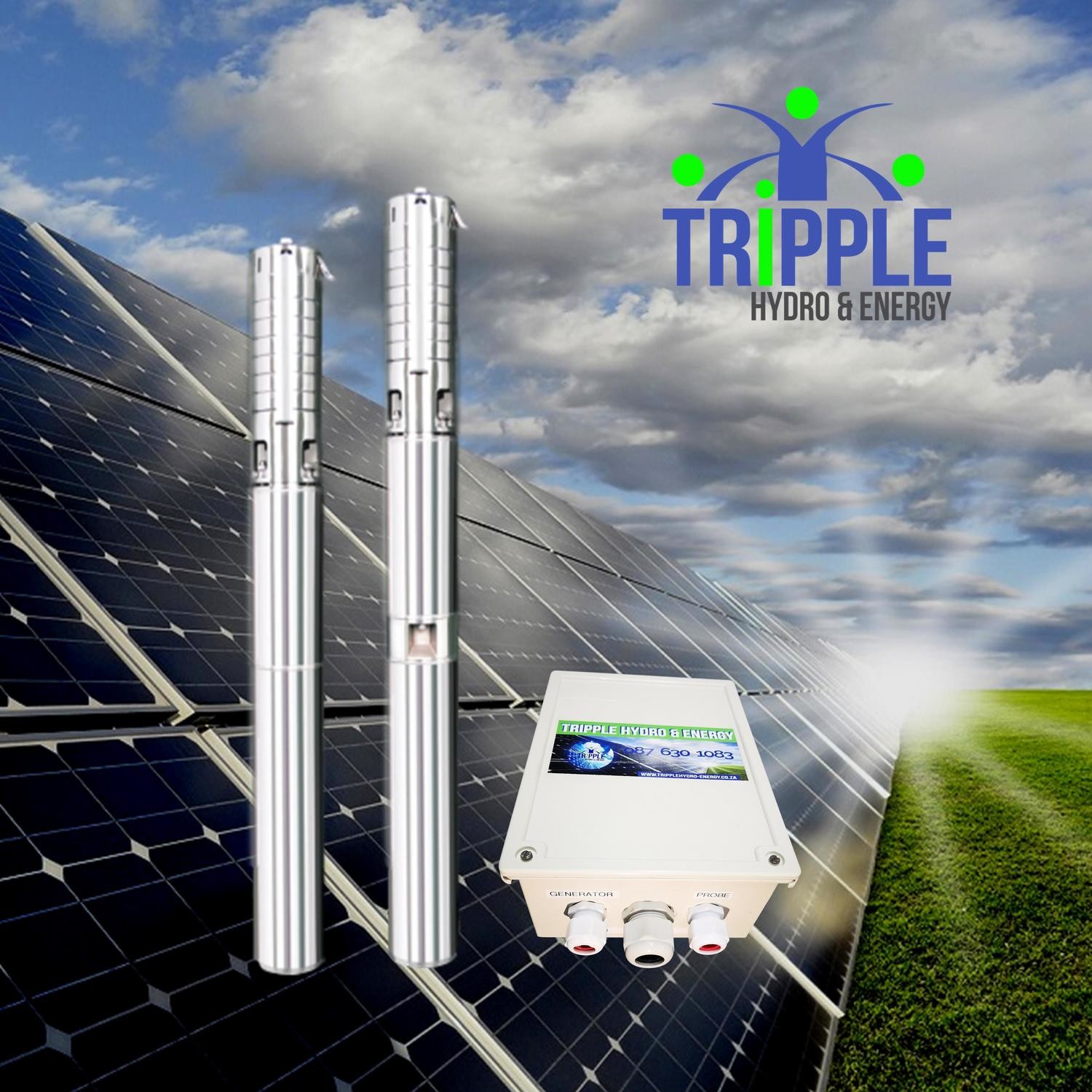 Hybrid Solar Pumps MultiFlow 160 Hybrid Solar Pump Water Pump