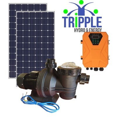 500W Spitfire Solar Pool Pump Combo - Excl VAT 500W Spitfire Solar Pool Pump Combo - Excl VAT