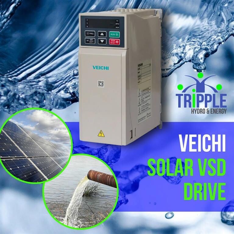 Single Phase Solar VSD Drive Veichi Solar Pump Inverter Water Pump