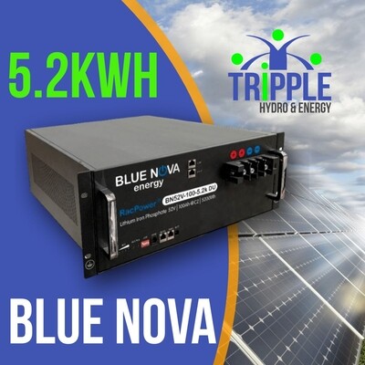 Blue Nova 5.2kWh Lithium-ion Battery (Backup Power) Blue Nova 5.2kWh Lithium-ion Battery (Backup Power)