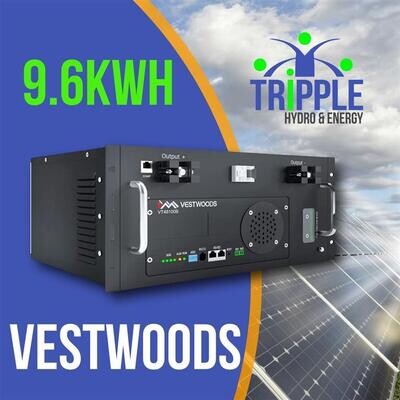 Vestwoods 9.6kWh Lithium Battery