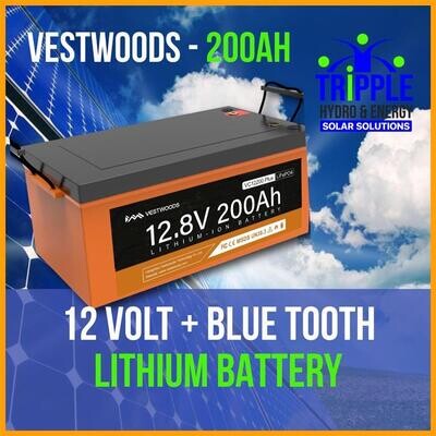 Vestwoods 12V 200Ah Lithium Battery Vestwoods 12V 200Ah Lithium Battery