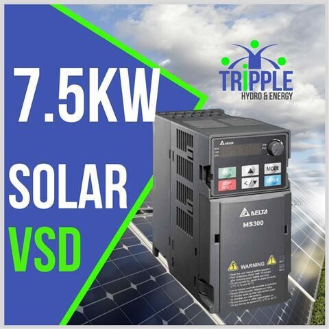 7.5kW Three Phase 380V Solar VSD Panel