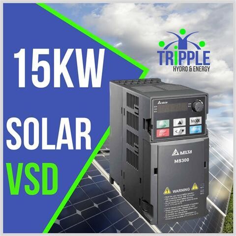 15kW Three Phase 380V Solar VSD Panel