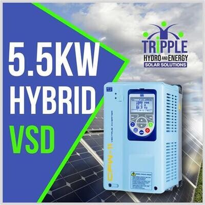 WEG 5.5kW Hybrid VSD Drive Panel (4kW motor) WEG 5.5kW Hybrid VSD Drive Panel (4kW motor)