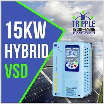 WEG 15kW Hybrid VSD Drive Panel (11kW motor) WEG 15kW Hybrid VSD Drive Panel (11kW motor)