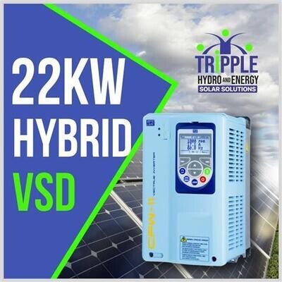 WEG 22kW Hybrid VSD Drive Panel (18.5kW motor) WEG 22kW Hybrid VSD Drive Panel (18.5kW motor)