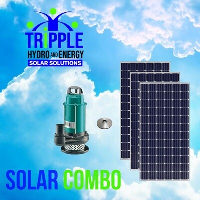 LEO QDX8-18-1.1 DC Solar Submersible Pump Combo LEO QDX8-18-1.1 DC Solar Submersible Pump Combo