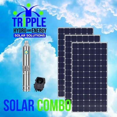 LEO 3LDG2-150 DC Borehole Solar Pump 0.75kW Combo LEO 3LDG2-150 DC Borehole Solar Pump 0.75kW Combo