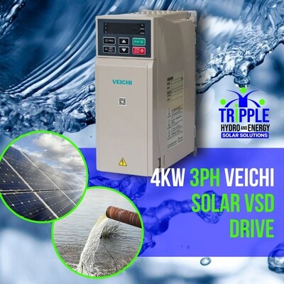 Veichi 4kW Solar VSD (3PH)