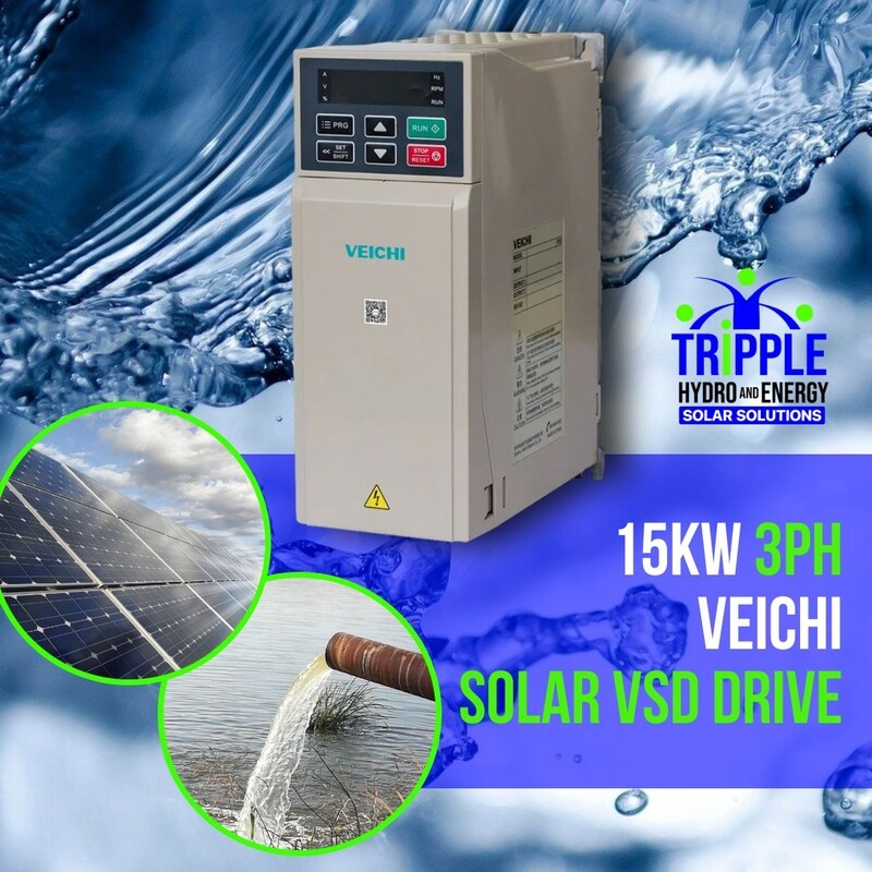 Veichi 15kW Three Phase Solar VSD | Veichi Solar Pump Inverter