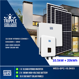 WEG 10.5kW Combo 3