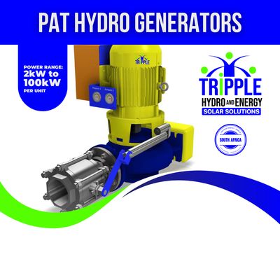 Micro PaT Turbine (Hydro Generator)