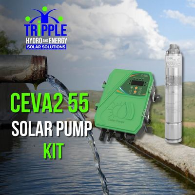Cedar Pumps Ceva2 Solar Pump. Borehole Solar pumps