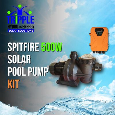 500W Spitfire Solar Pool Pump 500W Spitfire Solar Pool Pump