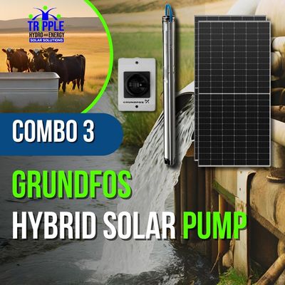 Grundfos Solar Combo3 (100m 5000L per day) Grundfos Solar Combo3 (100m 5000L per day)