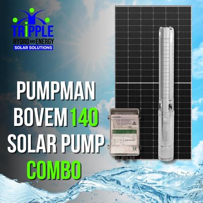 Pumpman Bovem 140-4 Solar Pump Combo