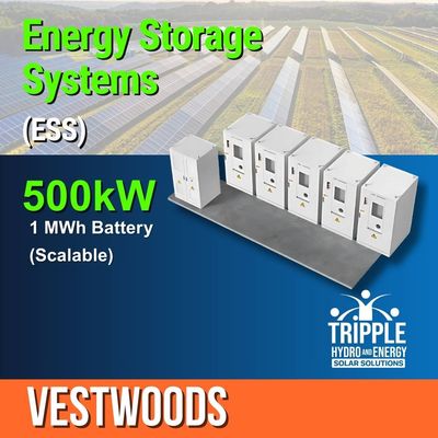 500kW Vestwoods PowerHelp Pro Series Energy Storage System 500kW Vestwoods PowerHelp Pro Series Energy Storage System