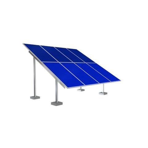 Solar Ground Mounting Frame - 4 Panel