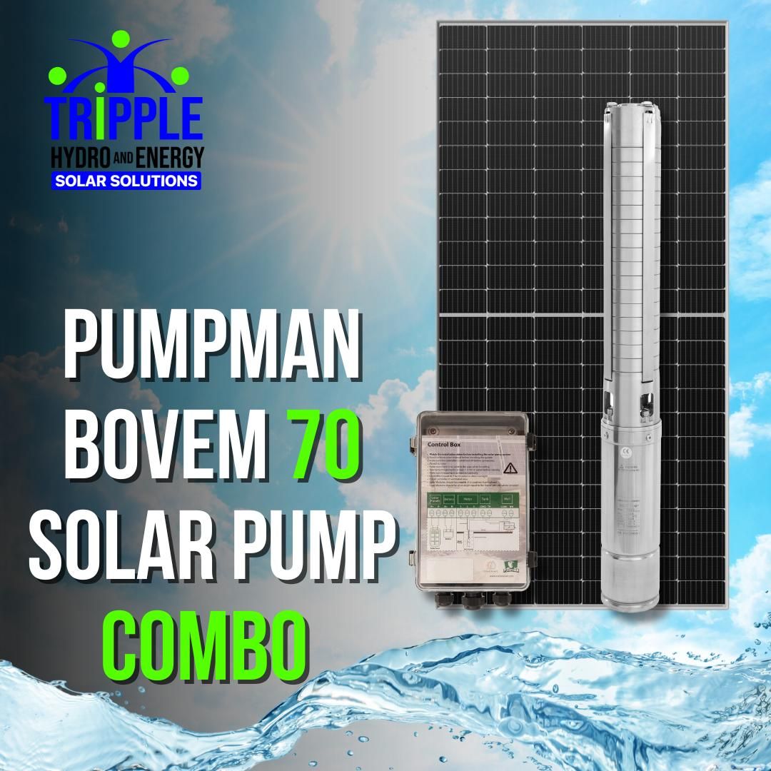 Pumpman Bovem 70 Solar Pump Combo