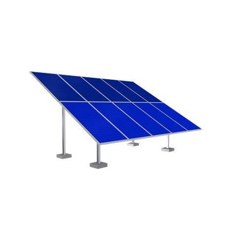Solar Ground Mounting Frame - 10 Panel