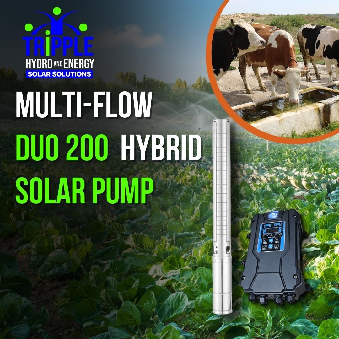 Multi-Flow Duo200 Hybrid Solar Pump (DC &amp; AC)