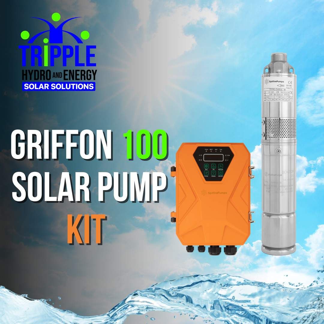 Spitfire Griffon 100 Solar Pump Kit