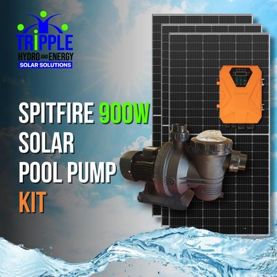 900W Spitfire Solar Pool Pump Combo 900W Spitfire Solar Pool Pump Combo