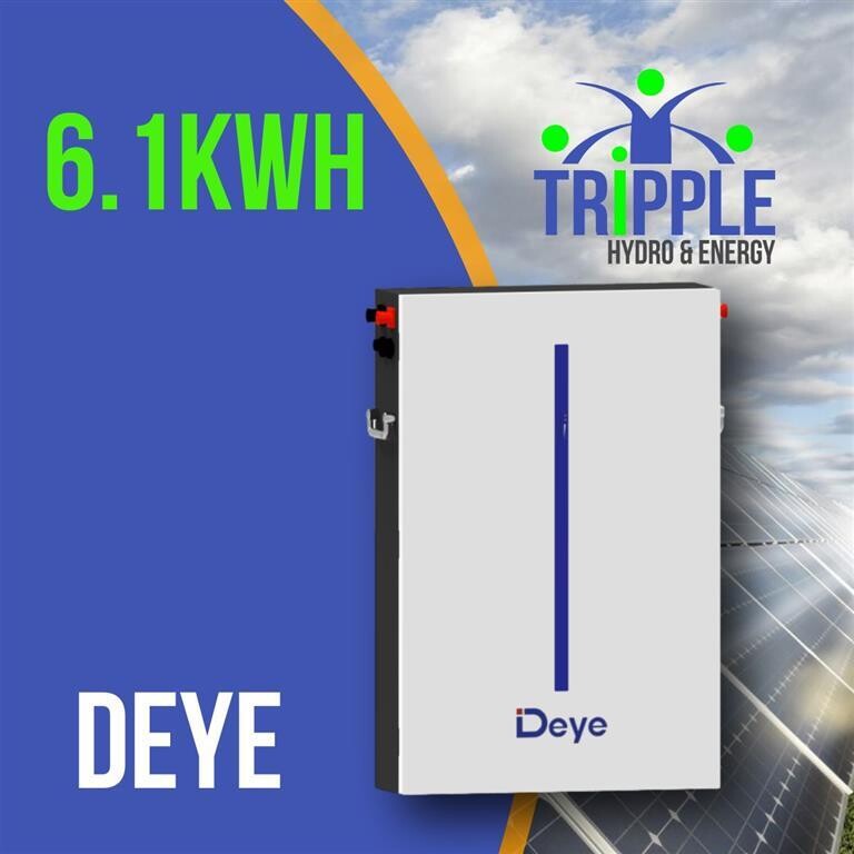 Deye 6.14kWh Lithium-ion Battery