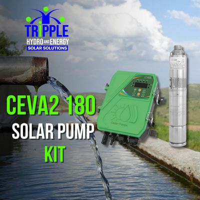 Ceva2 180 Solar Pump. Borehole Solar pumps, Solar Pump