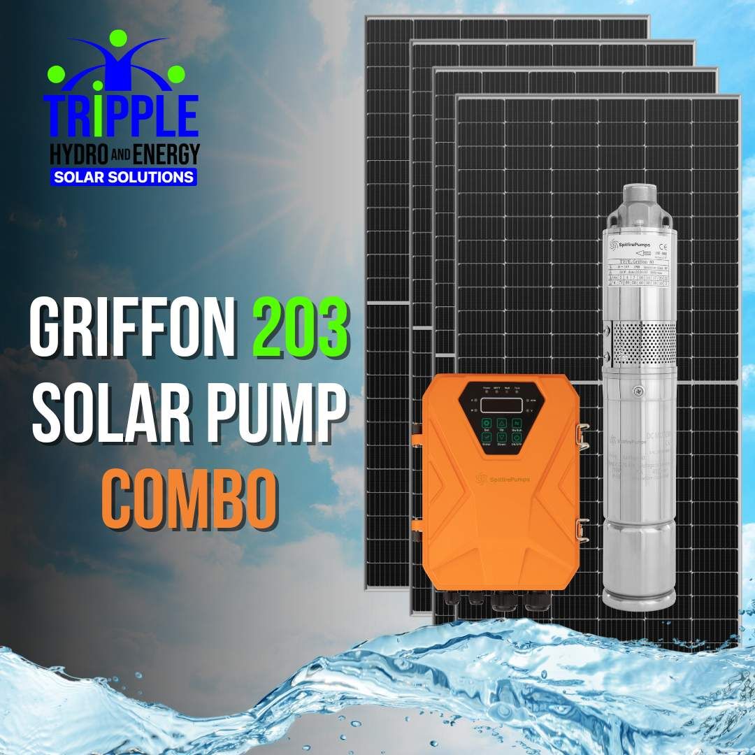 Spitfire Griffon 203 Solar Pump Combo