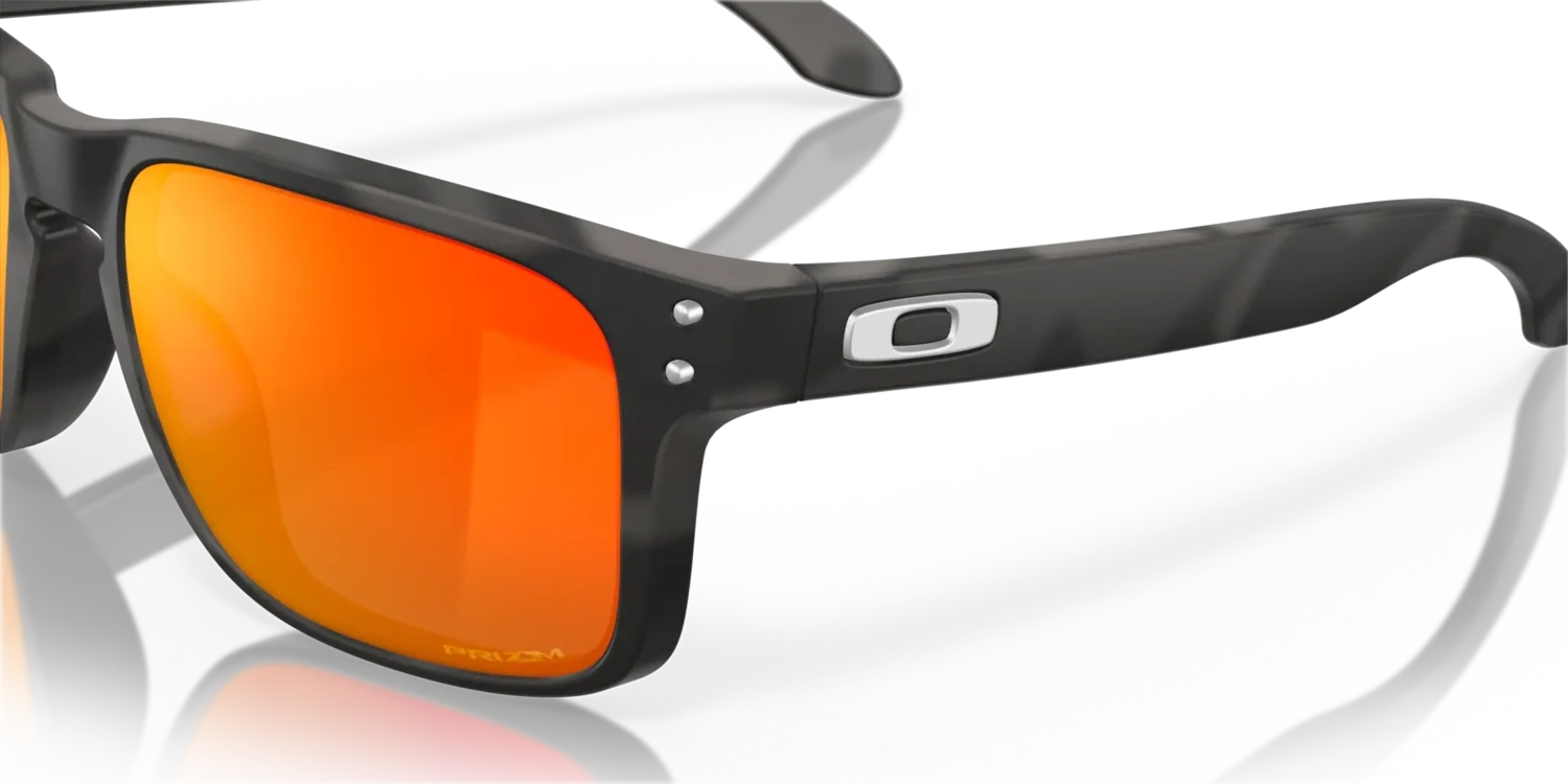 Oakley Holbrook Sunglasses Adult (Black Camo) Prizm Ruby Lens
