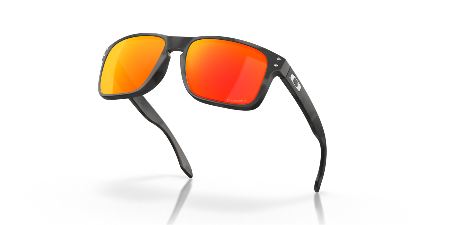 Oakley Holbrook Sunglasses Adult (Black Camo) Prizm Ruby Lens