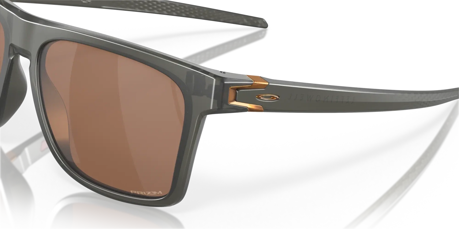 Oakley Leffingwell Sunglasses Adult (Matte Grey Smoke) Prizm Tungsten Lens