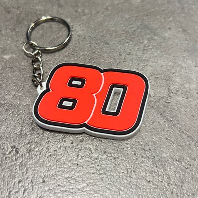 80 Silicone Keyring