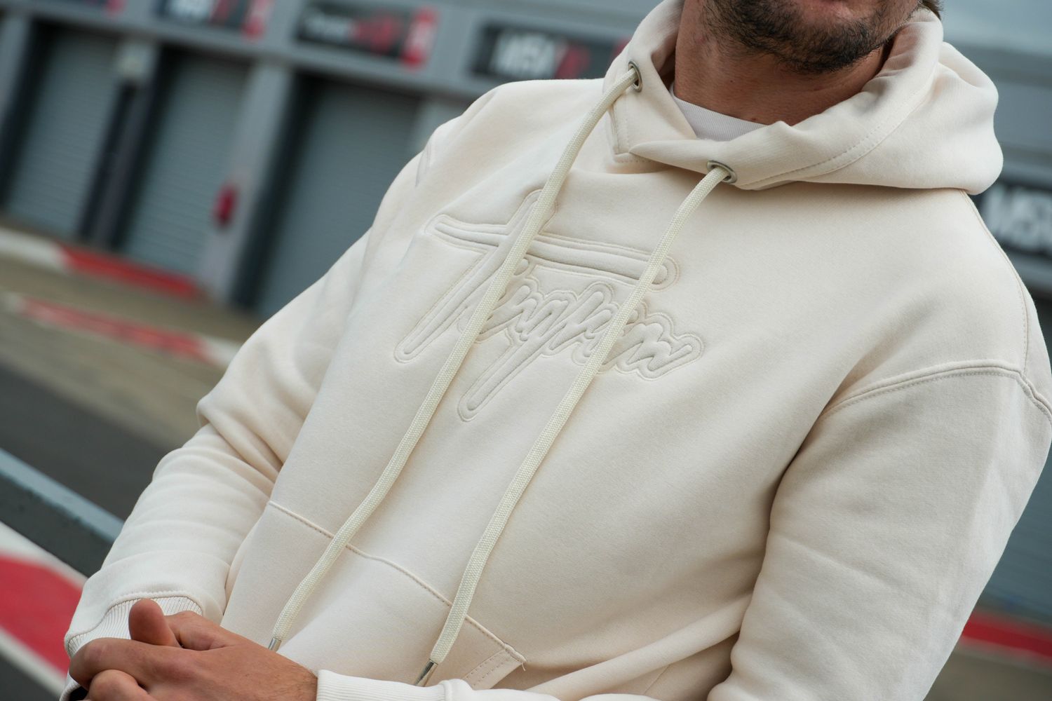 Tingram Embossed Hoodie