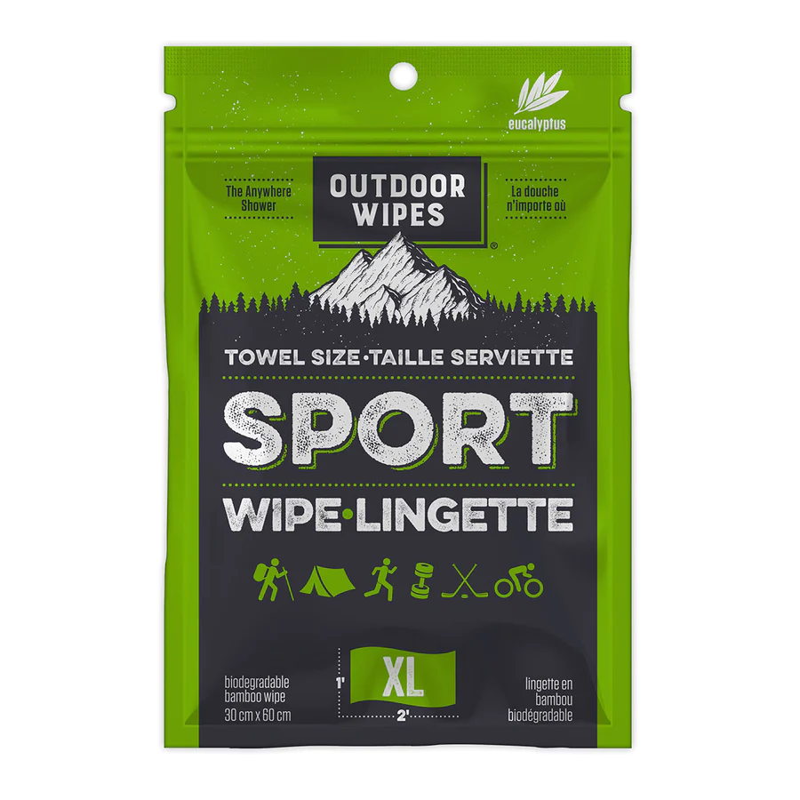 Outdoor Wipes - Sport Wipes XL Towel Size