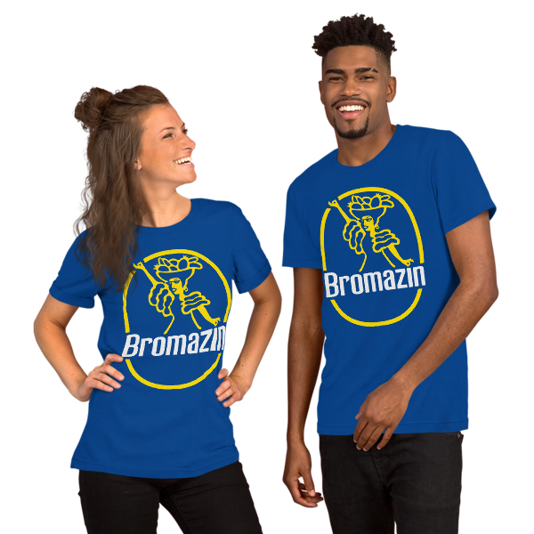 BROQUITA - BROMAZIN BLUE Short-Sleeve Unisex T-Shirt