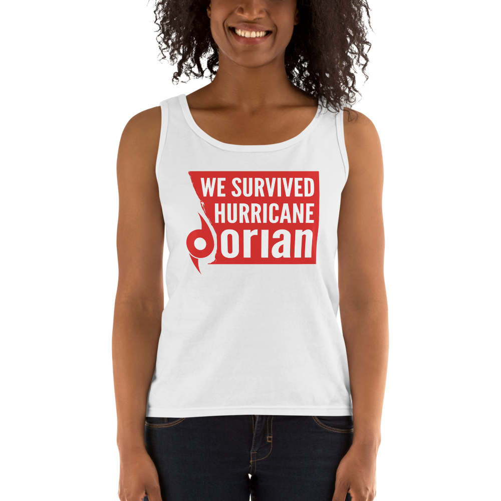 WE SURVIVED HURRICANE DORIAN - Ladies' Tank