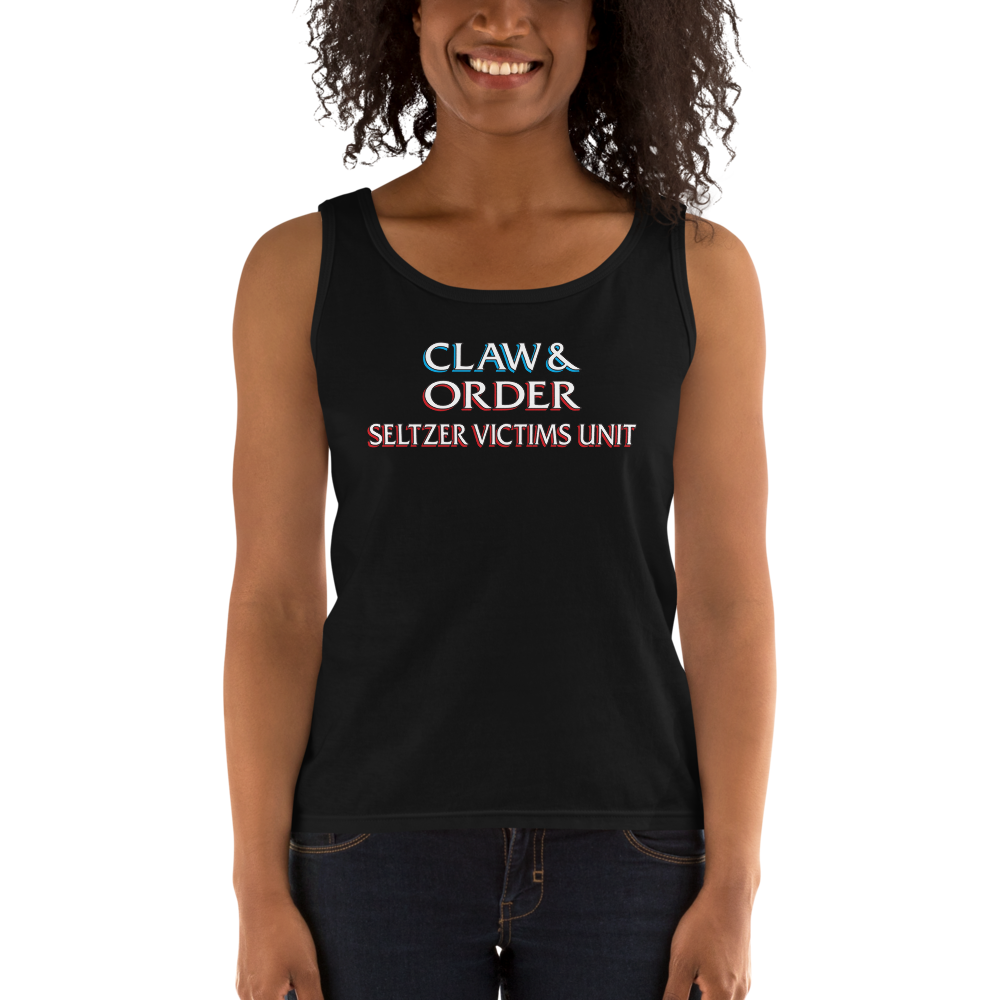 CLAW & ORDER SELTZER VICTIMS UNIT - Ladies' Tank