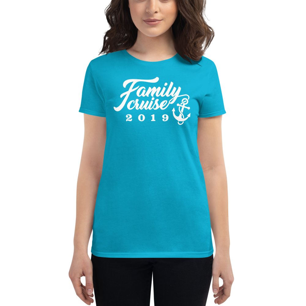 FAMILY CRUISE 2019 Women's short sleeve t-shirt