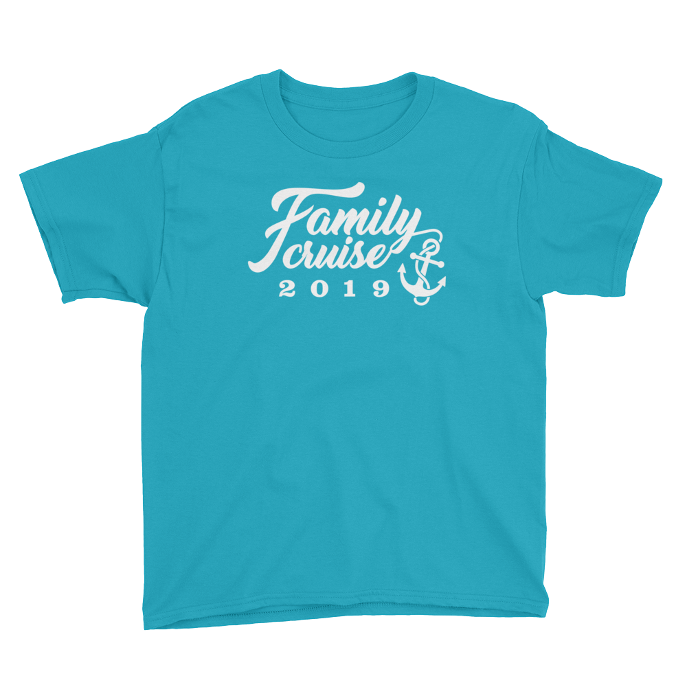 FAMILY CRUISE 2019 Youth Short Sleeve T-Shirt