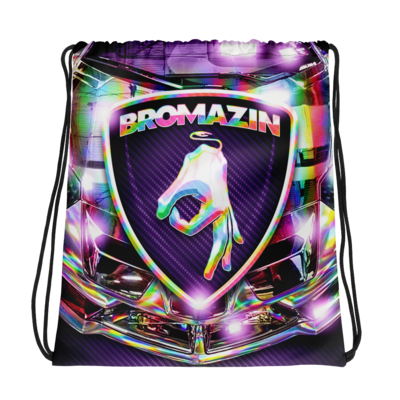 LAMBROGHINI WINNING - BROMAZIN Drawstring bag