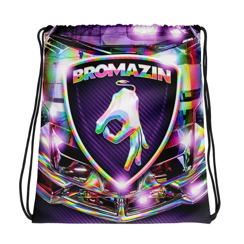 LAMBROGHINI WINNING - BROMAZIN Drawstring bag