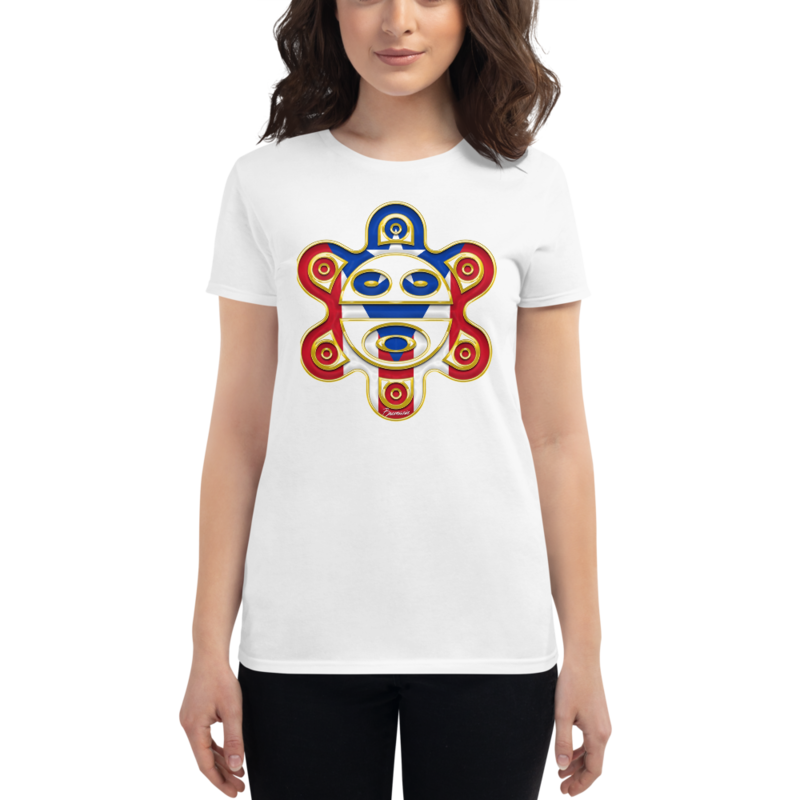 PROUD TO BE PUERTO RICAN - BROMAZIN Women's short sleeve t-shirt
